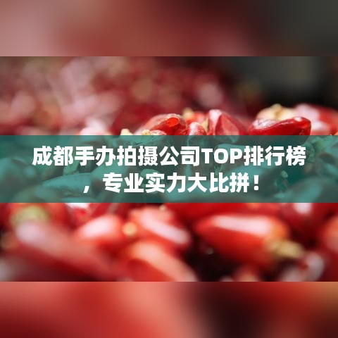 成都手办拍摄公司TOP排行榜，专业实力大比拼！