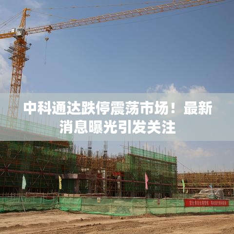 中科通达跌停震荡市场！最新消息曝光引发关注