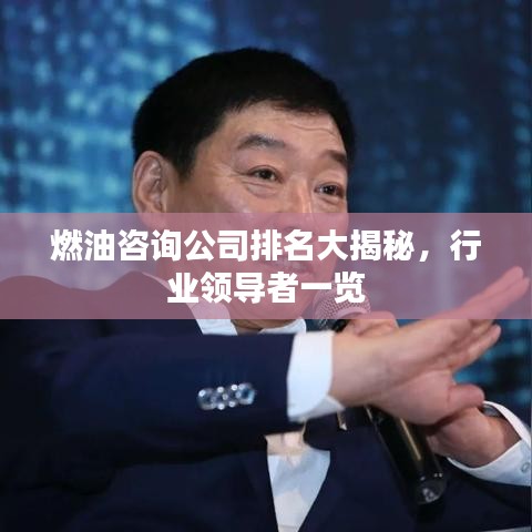 燃油咨询公司排名大揭秘，行业领导者一览