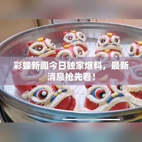 彩蝶新闻今日独家爆料，最新消息抢先看！
