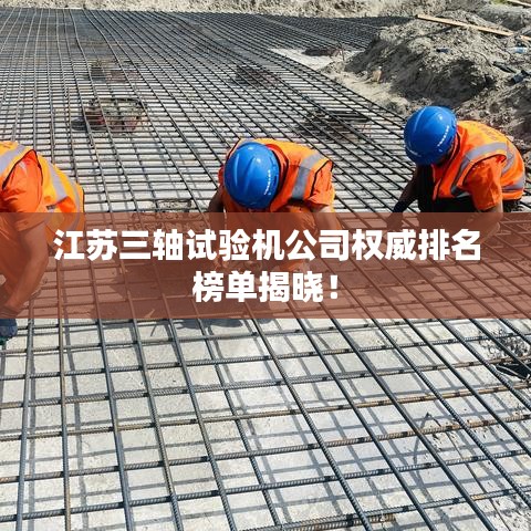 江苏三轴试验机公司权威排名榜单揭晓！