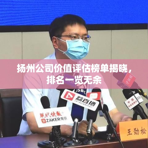 扬州公司价值评估榜单揭晓，排名一览无余