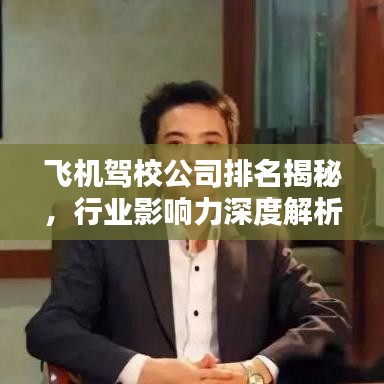 飞机驾校公司排名揭秘，行业影响力深度解析